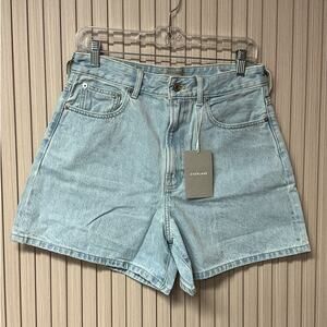 Everlane The A-Line Denim Shorts Light Blue Women’s Size 28
